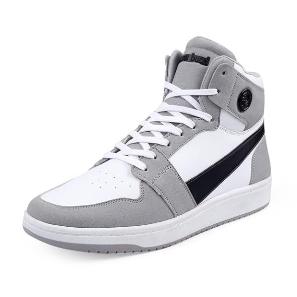 Men\'s Fashion Sneakers Lace-Up Trainers Basketball Style Walking Shoes