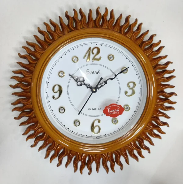 Sun Design Wall Clock